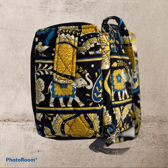 Vera Bradley Ellie Blue All-in-One wristlet wallet - Picture 3 of 4